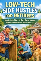 Low-Tech Side Hustles for Retirees: Simple, Safe Ways to Earn Extra Income Without Computers, Apps, or Online Gimmicks B0GM43WRPD Book Cover