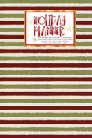 Holiday Planner: Retro Christmas Christmas Thanksgiving 2019 Calendar Holiday Guide Gift Budget Black Friday Cyber Monday Receipt Keeper Shopping List Meal Planner Event Tracker Christmas Card Address 1702378217 Book Cover