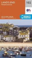 Land's End: Penzance & St Ives (OS Explorer) 0319263649 Book Cover