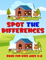 Spot the Differences: The Quest for Differences - Search for the discrepancies between two seemingly identical pictures of birds in the garden and on the farm 1803830409 Book Cover