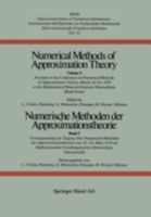 Numerische Methoden Der Approximationstheorie/Numerical Methods of Approximation Theory Bd 5: Exepts Conference on Numerical Methods Approximation Theory 3764311037 Book Cover