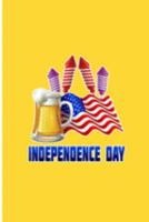 Independence Day: Happy Independence Day Perfect Gift Dot Grid Notebook/Journal (6"x9") 1691463884 Book Cover