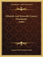 Fifteenth and sixteenth century ornaments 9353976235 Book Cover