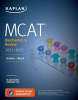 MCAT Biochemistry Review 2021-2022: Online + Book 1506262155 Book Cover