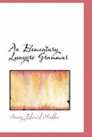 An Elementary Lunyoro Grammar 055481885X Book Cover