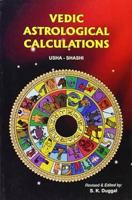 Vedic Astrological Calculations 8170820006 Book Cover