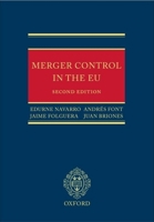 Merger Control in the EU: Law, Economics and Practice 0199276056 Book Cover