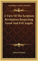 A View of the Scripture Revelations Respecting Good and Evil Angels 0548298920 Book Cover