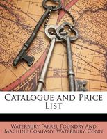 Catalogue and Price List 1146283490 Book Cover