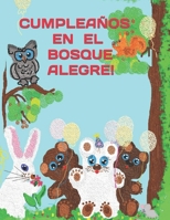 Cumpleaños en el bosque alegre! B0991CCN5R Book Cover