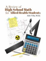 A Review of High School Math for Allied Health Students 1961749335 Book Cover