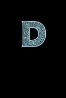 D: Decorative Monogram Notebook 1798027828 Book Cover