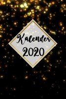 Kalender 2020: Wochenplaner, Taschenkalender, Terminkalender, Planer für das Jahr 2020 - in glamourösem Look | Geschenkidee für Frauen (German Edition) 1711000760 Book Cover
