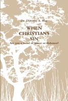 When Christians Sin 110580089X Book Cover