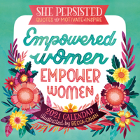 2021 She Persisted  Quotes to Motivate and Inspire Mini Calendar 1531911447 Book Cover