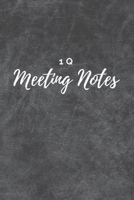 1Q Meeting Notes 1676427163 Book Cover