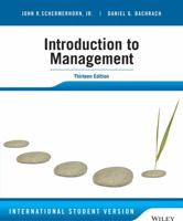 (WCS)Introduction to Management 1118324021 Book Cover
