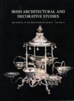 Irish Architectural and Decorative Studies 0946846723 Book Cover