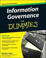 Information Governance for Dummies 0470647493 Book Cover
