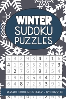 Winter Sudoku Puzzles: Seasonal Numbers Solve Activity Book for Kids and Adults 1703223012 Book Cover