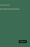 Die Grabschrift des Aberkios 3348110866 Book Cover