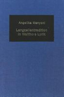 Langzeilentradition in Walthers Lyrik 3261047658 Book Cover