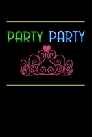 Party Party: Liniertes Notizbuch Din-A5 Heft für Notizen (German Edition) 1659954088 Book Cover