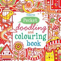 Pocket Doodling and Coloring Book-pink 1409524132 Book Cover