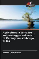 Agricoltura a terrazze sul paesaggio vulcanico di Kerang, un sobborgo di Jos (Italian Edition) 620248554X Book Cover