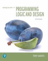 Starting Out with Programming Logic and Design 0132805456 Book Cover