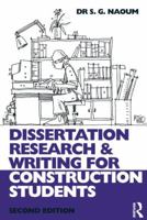 Dissertation Research and Writing for Construction Students 0750682647 Book Cover