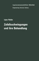 Zufallsschwingungen Und Ihre Behandlung 3642516440 Book Cover