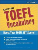 Master the TOEFL Vocabulary (Arco Master the TOEFL Vocabulary) 076892328X Book Cover
