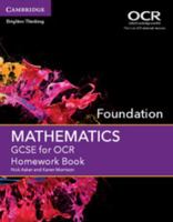 GCSE Mathematics for OCR Foundation Homework Book 1107497000 Book Cover