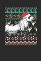 Ugly Christmas - Ferret: Dotted Bullet Journal (6 X 9 -120 Pages) - Ugly Christmas Gift and Holiday Planner For Women, Men, Teens And Kids 1710153903 Book Cover