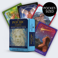 The Psychic Tarot Pocket Oracle Deck: A 65-Card Deck and Guidebook 1401993869 Book Cover
