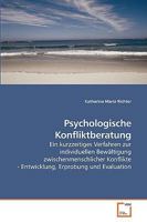 Psychologische Konfliktberatung 3836444747 Book Cover