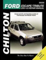 Chilton Total Car Care Ford Escape/Tribute/Mariner 2001-2012 Repair Manual 1620920808 Book Cover