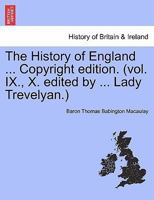 The History of England ... Copyright edition. 1241552800 Book Cover