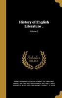 History of English Literature ..; Volume 2 136281203X Book Cover