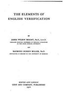Elements Of English Versification 1162971282 Book Cover