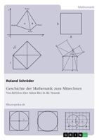 Geschichte Der Mathematik Zum Mitrechnen 3668572011 Book Cover