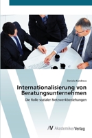 Internationalisierung von Beratungsunternehmen 363940257X Book Cover