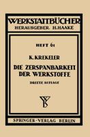 Die Zerspanbarkeit Der Werkstoffe 3540014330 Book Cover