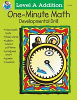 One-Minute Math: Developmental Drill (Level A Addition) 0764703919 Book Cover