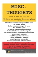 Misc. thoughts: from a man on the run B087HD8H9F Book Cover