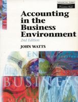 Accounting in the Business Environment 0273615602 Book Cover