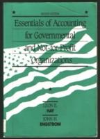 Essentials of accounting for governmental and not-for-profit organizations (The Robert N. Anthony/Willard J. Graham series in accounting) 0256034540 Book Cover