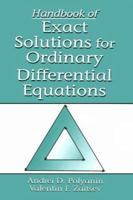 Handbook of Exact Solutions for Ordinary Differential Equations 0849394384 Book Cover