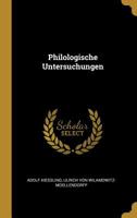 Philologische Untersuchungen 111007543X Book Cover